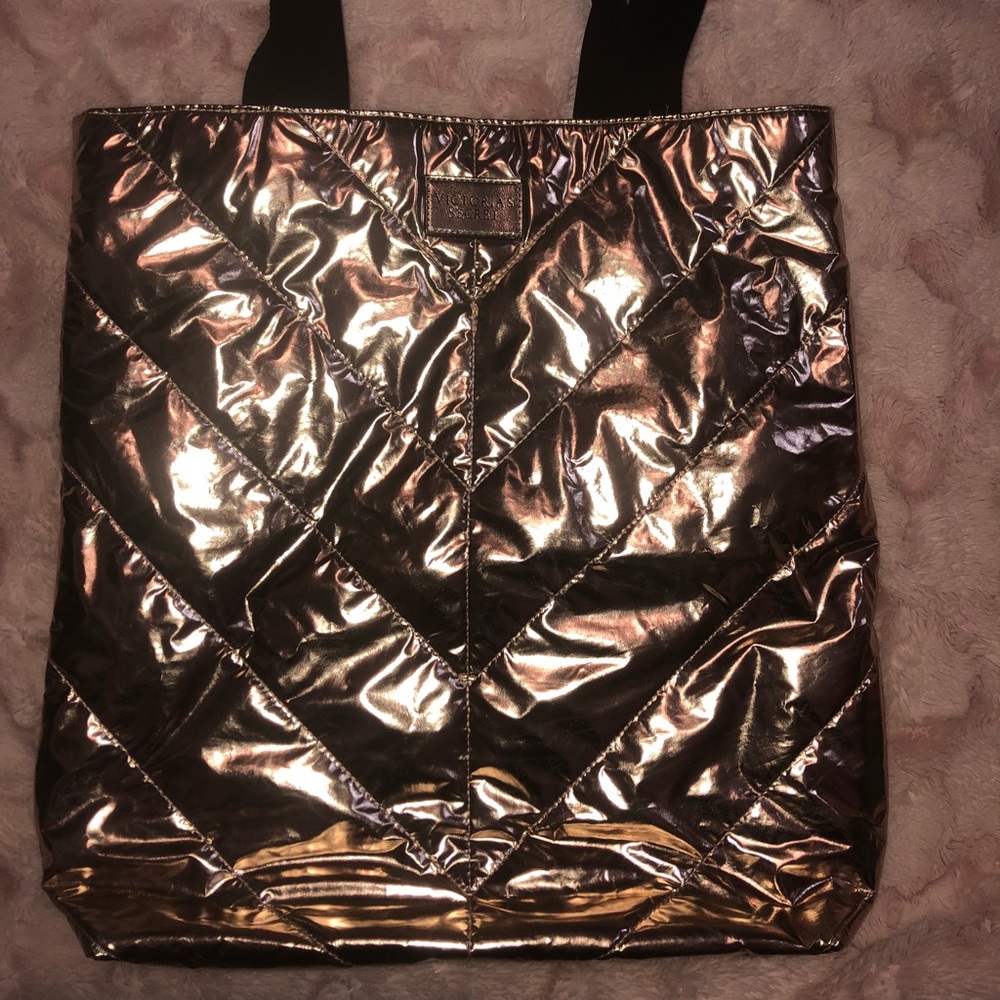 Victoria’s Secret Rose gold bag